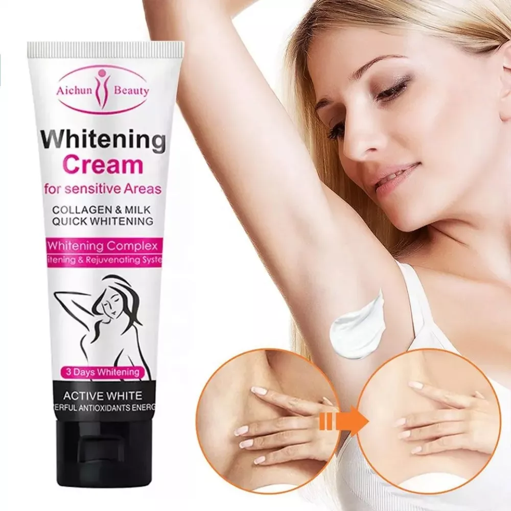 Crema blanqueadora de axilas