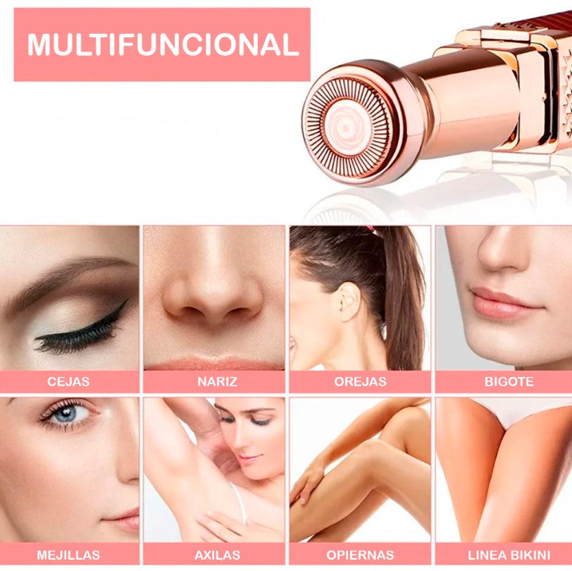 Depiladora facial portatil