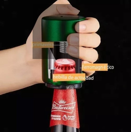 Destapador automático de botellas