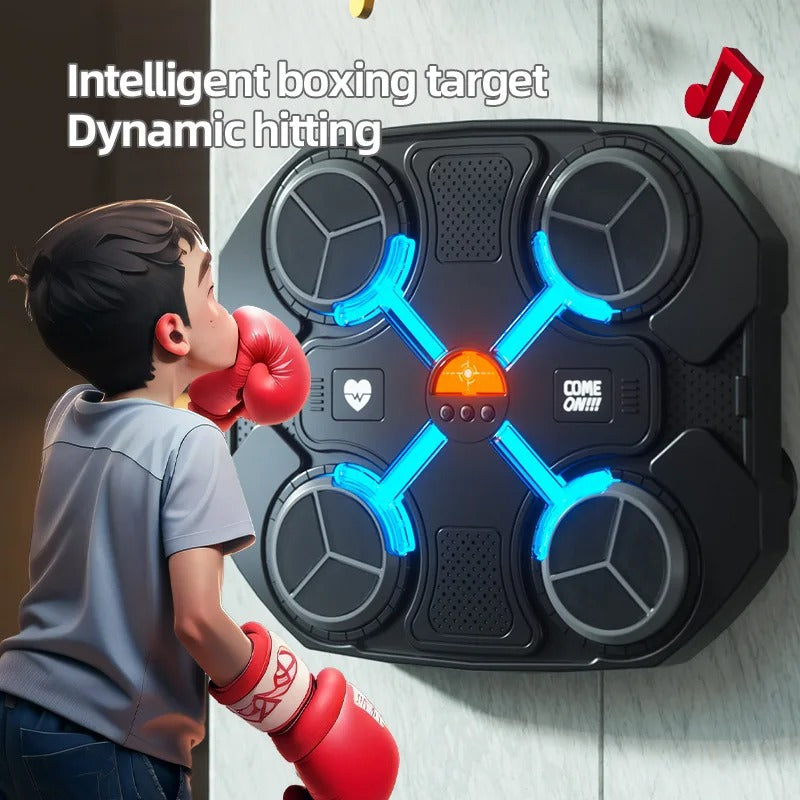 Máquina de boxeo músical para niños