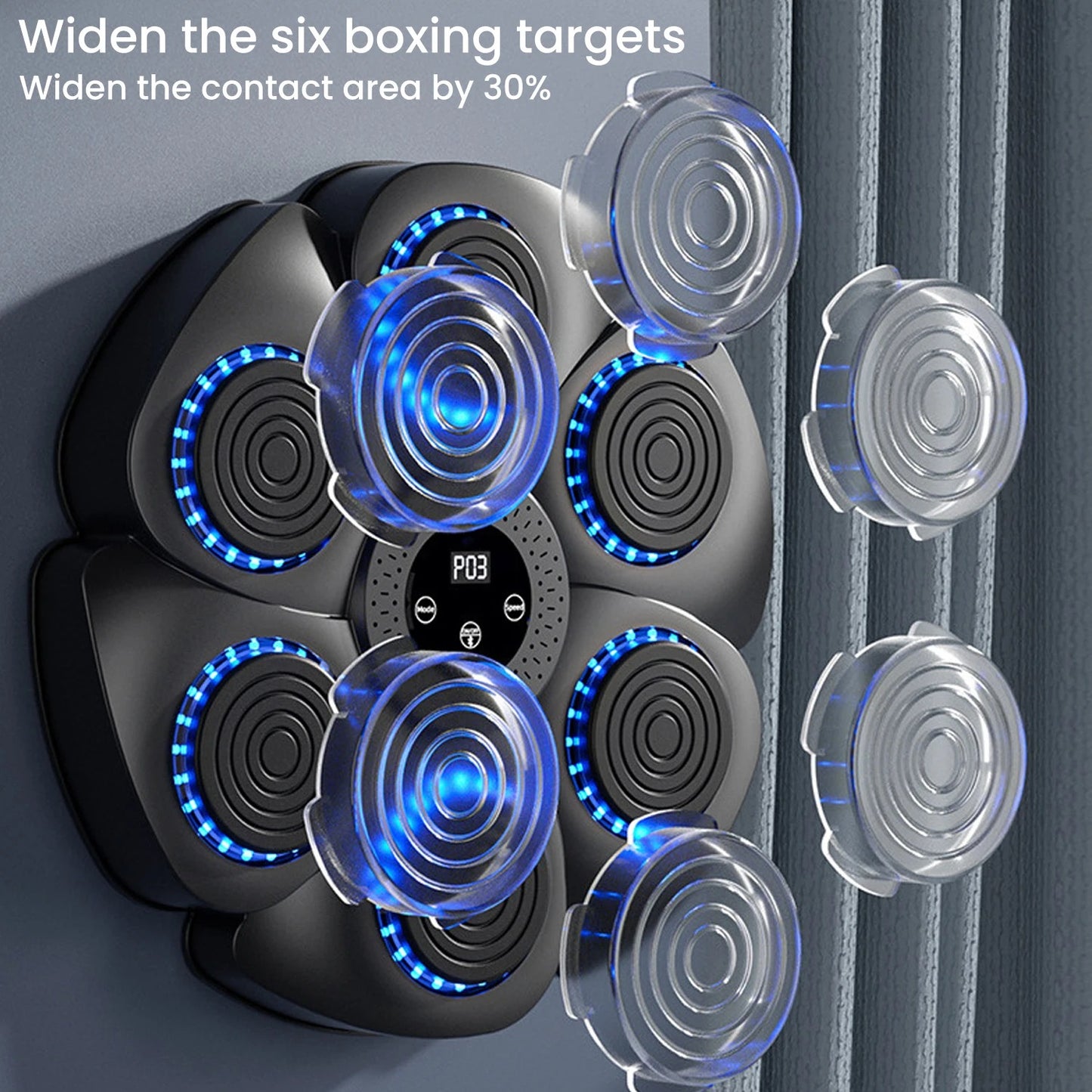 Máquina de boxeo inteligente para adultos.