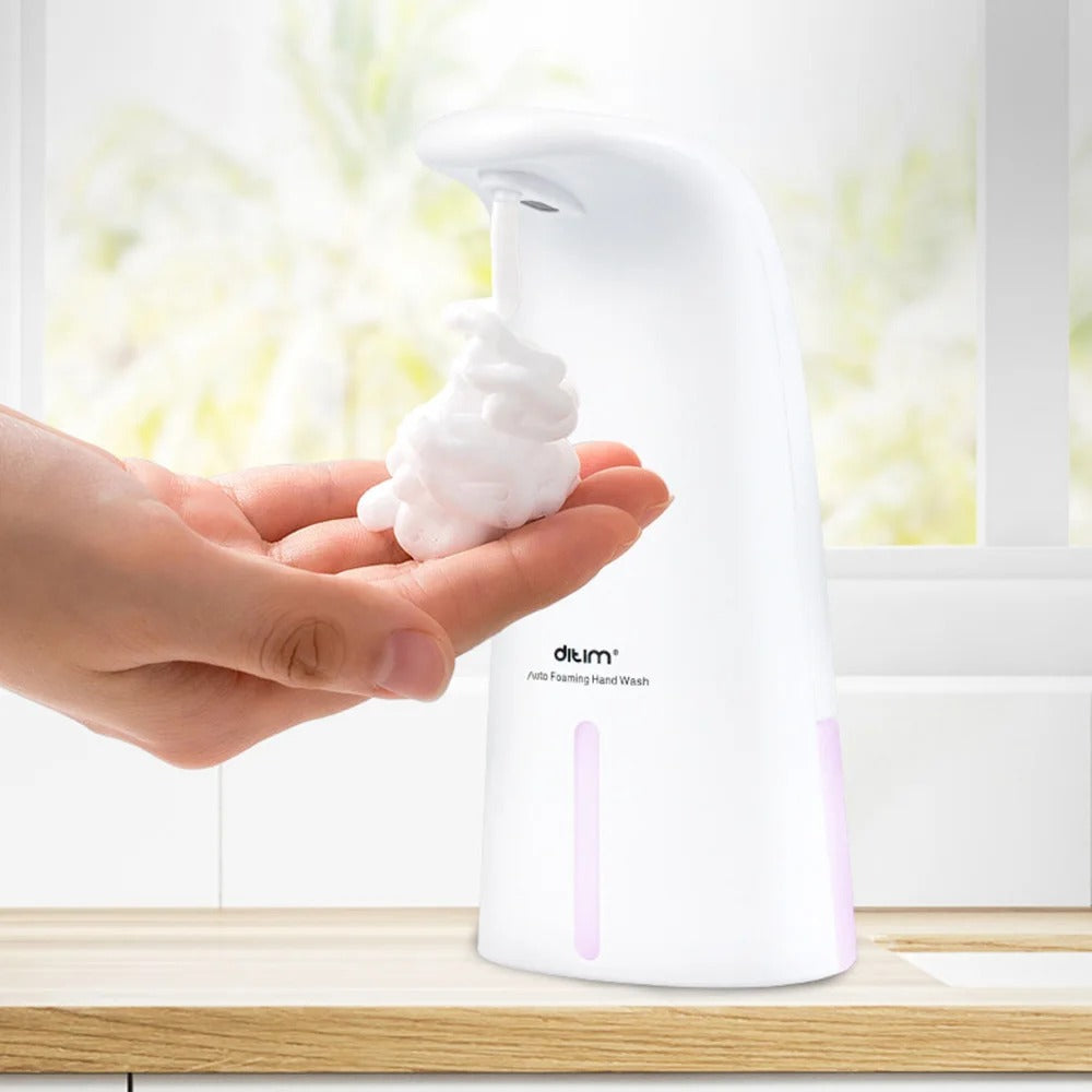 Dispensador de jabón espuma automático